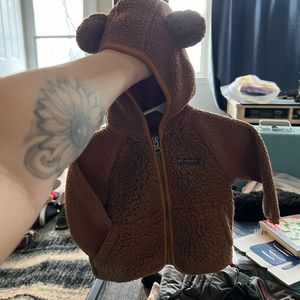 Columbia furry jacket